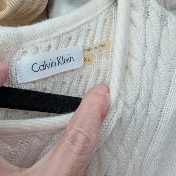 Calvin Klein Sweater Dress XL - Picture 2 of 3